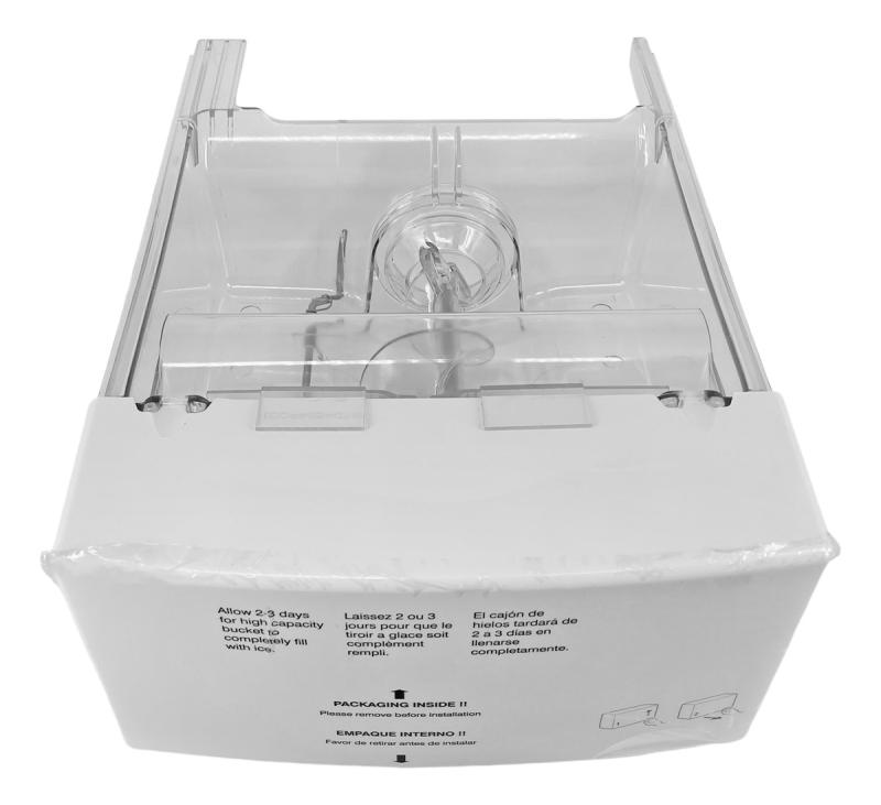 Cajon Cubetara Hielo Triturador Heladera General Electric