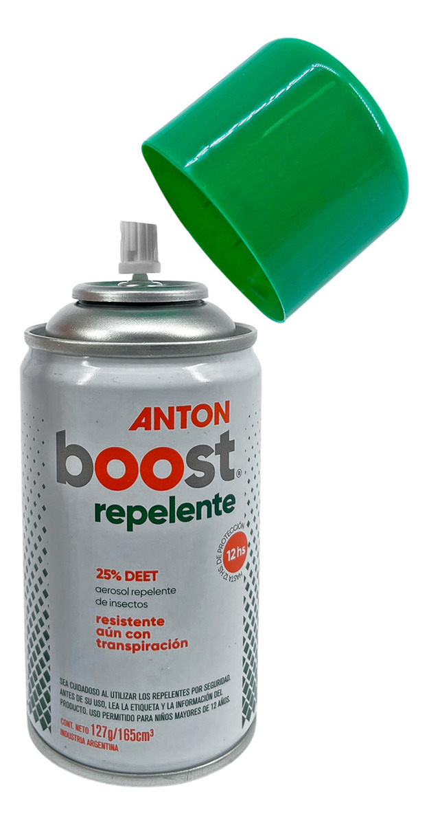 Repelente Para Mosquitos Aerosol Boost 127g X 12 Unidades