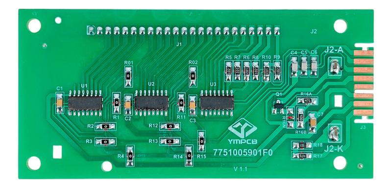 Plaqueta Display Visor Lavarropas Drean Blue 8.12