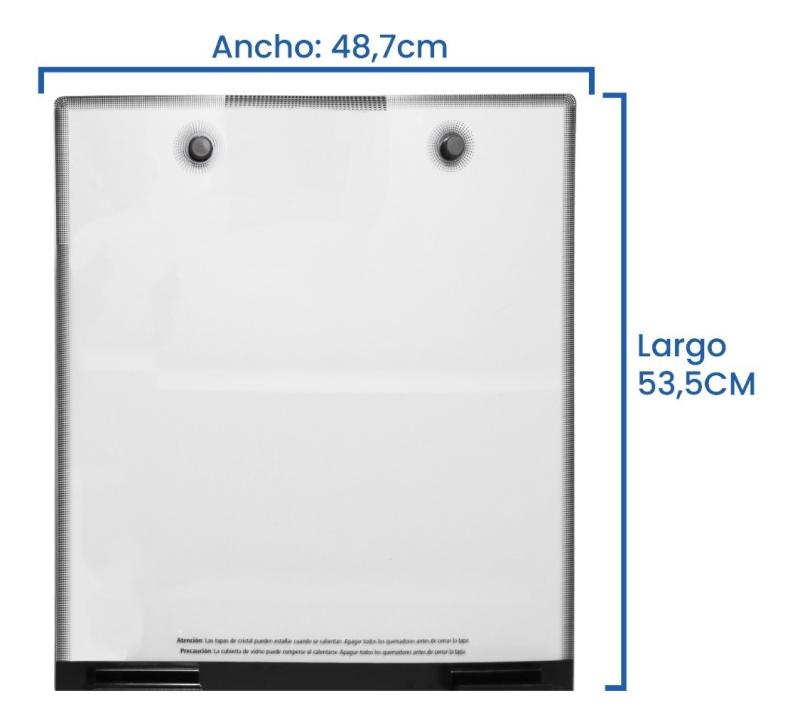 Conjunto Tapa Capelo Vidrio Cocina Patrick Cpf2251 Cpf9551 