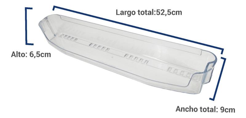 Anaquel Estante Acrilico Freezer Eslabon De Lujo Erm44
