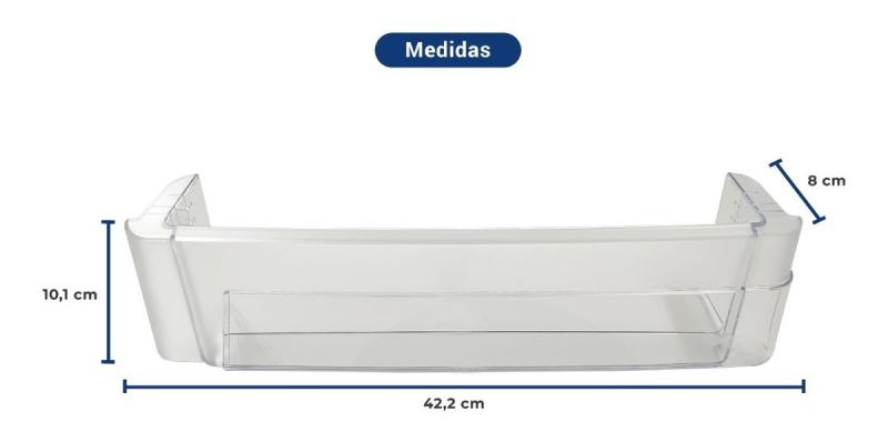 Anaquel Freezer Heladera General Electric Geh22dehbfss