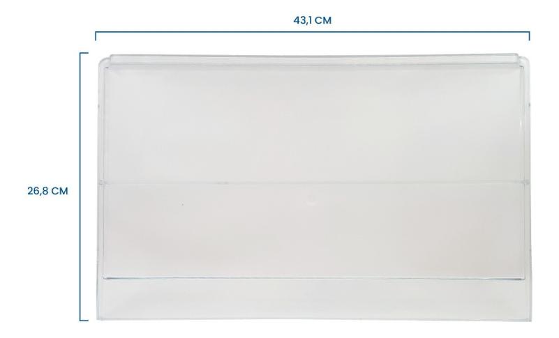 Rejilla Plastica Superior Freezer Heladera Whirlpool Original