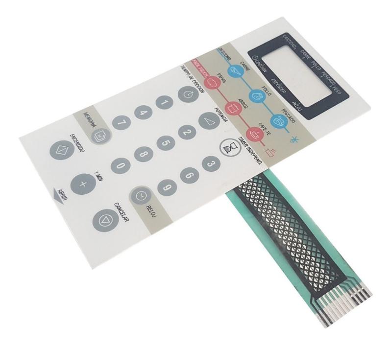 Frente Membrana Microondas Eslabon De Lujo Akl505