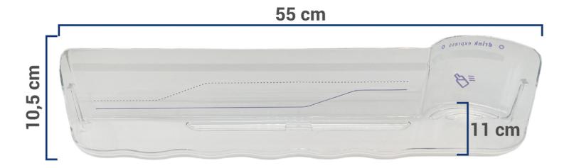 Anaquel Botellas Estante Freezer Heladera Electrolux Db52x