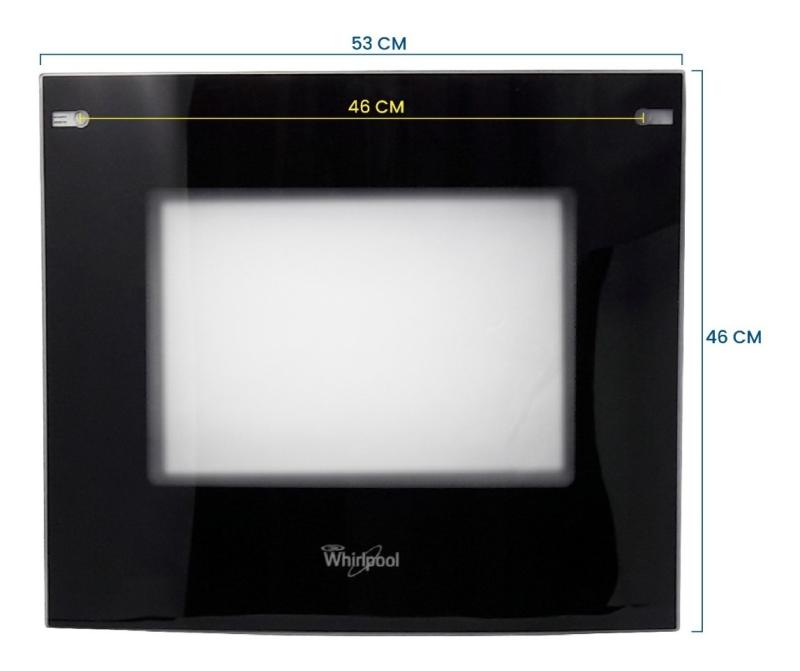 Vidrio Externo Puerta Horno Cocina Whirlpool Wfx56 Original