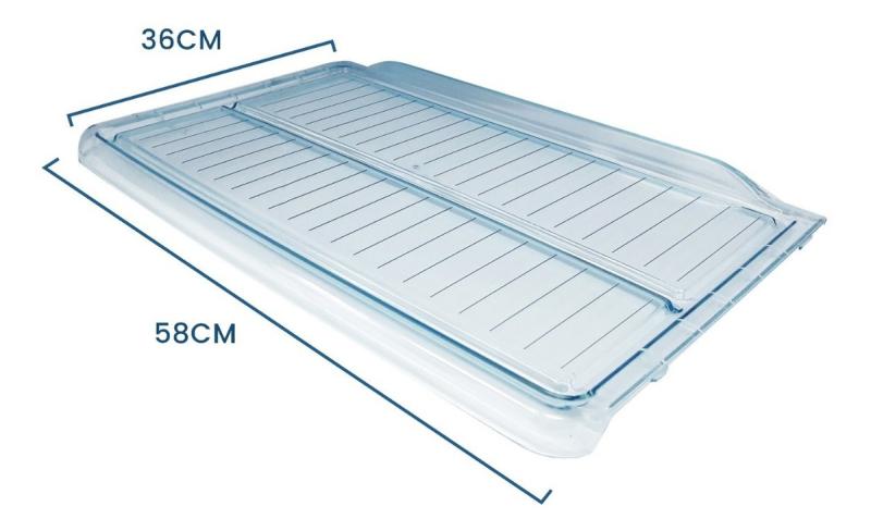 Combo Estante Acrilico Heladera Kohinoor Orig X3 Unidades