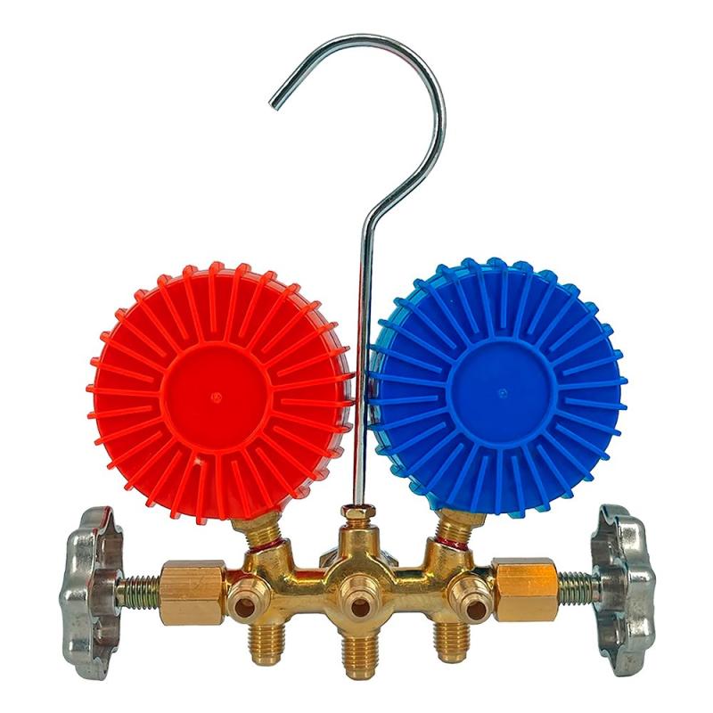 Kit Manifold Refrigeracion R22 R134 R12 Y Manifold R410