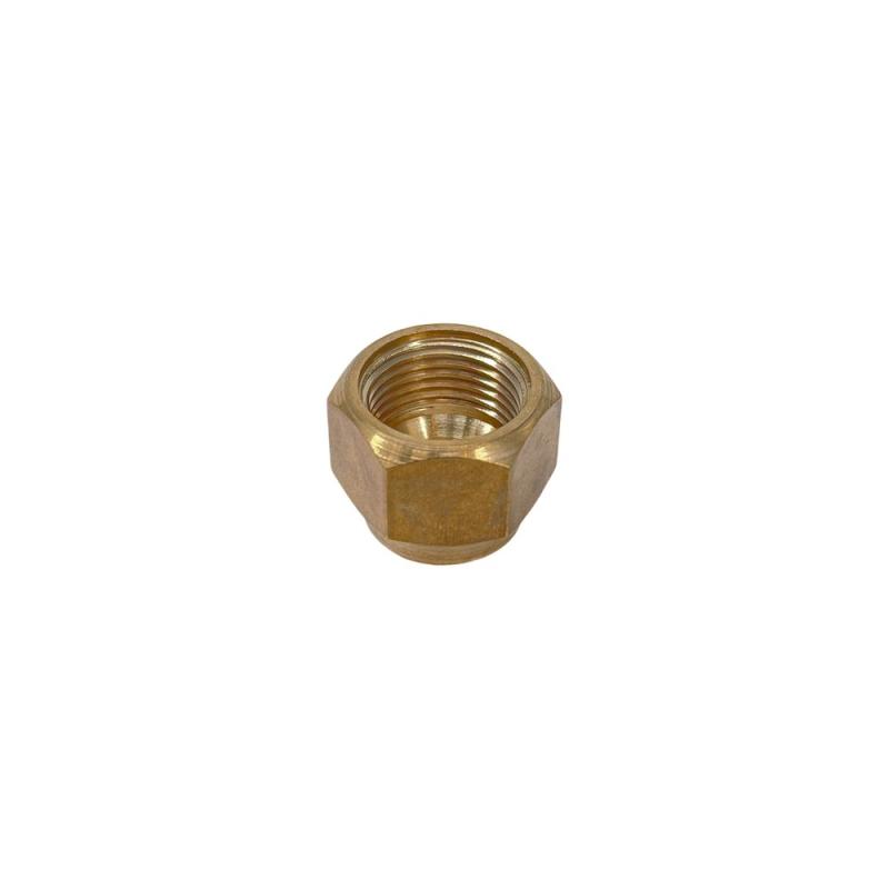 Tuerca Cupla 1/2 Bronce Aire Acondicionado Refrigeracion X1
