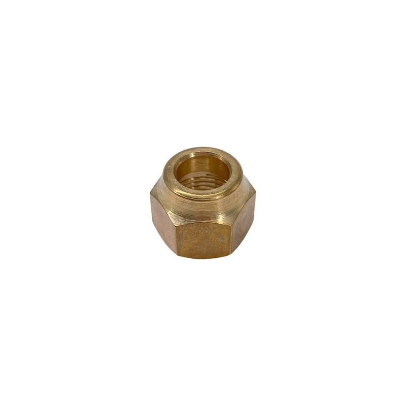 Tuerca Cupla 1/2 Bronce Aire Acondicionado Refrigeracion X1