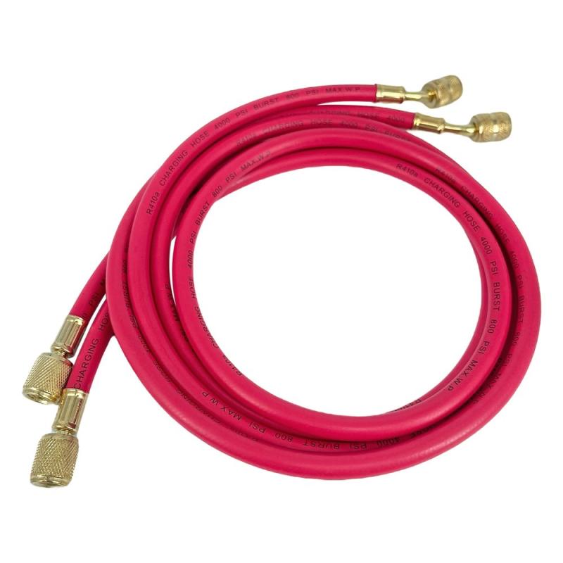 Manguera Manifold R410 Alta 800psi Roja 1.5 Metros