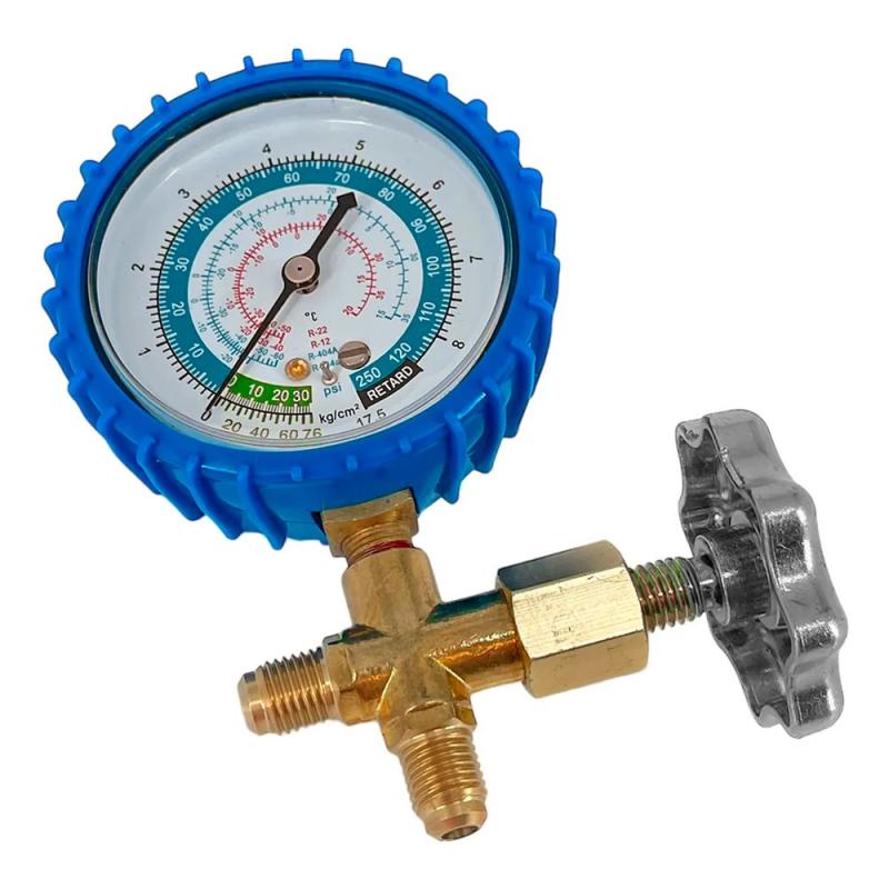 Kit Carga Aire Acondicionado Auto R134 Manifold Mangueras