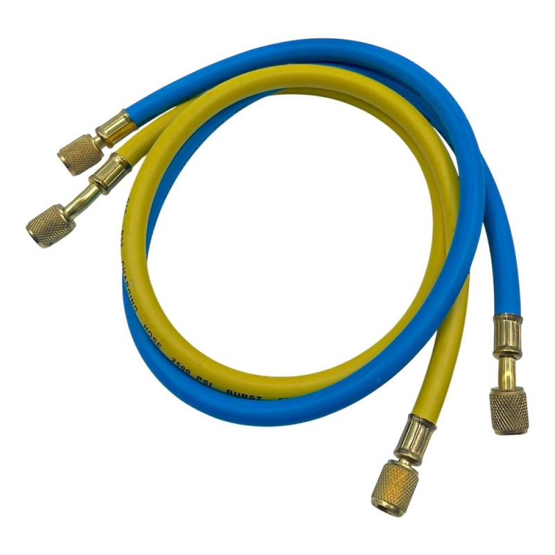 Kit Carga Aire Acondicionado Auto R134 Manifold Mangueras