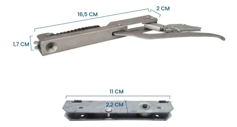 Bisagra Puerta De Horno Cocina Longvie Juego Original Kit