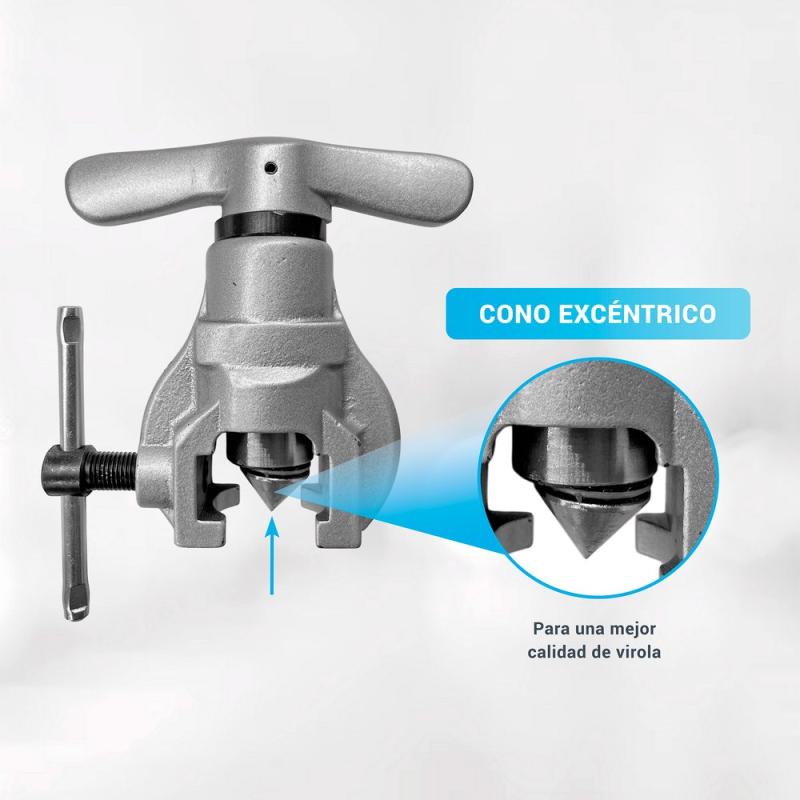 Kit Pestañadora Excentrica Y Manifold R410 Completo