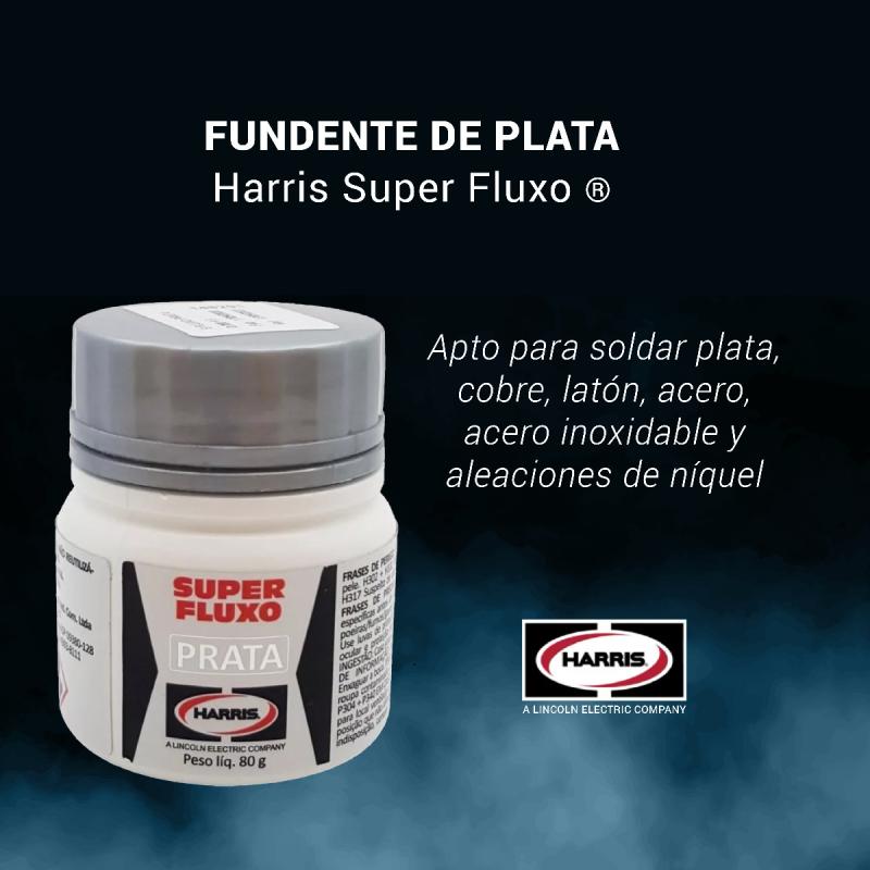 Fundente Soldadura Plata Refrigeracion Harris 80g