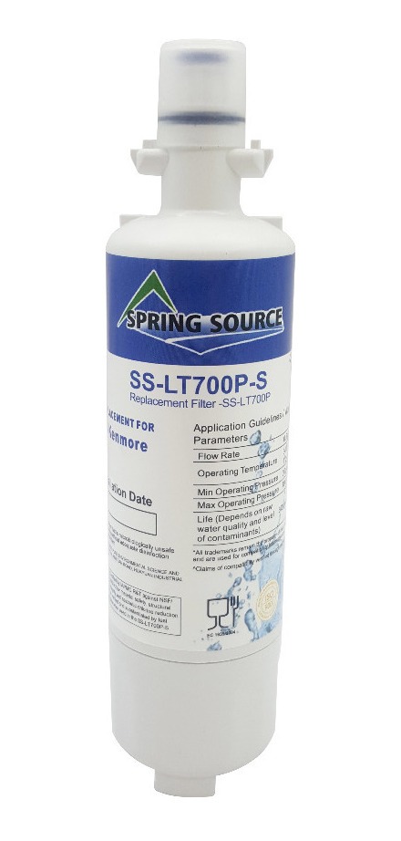 Filtro Agua Heladera LG Kenmore Spring Source Ss-lt700p-s
