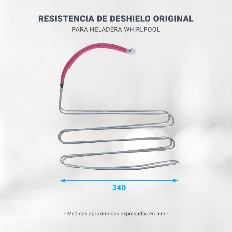 Resistencia Heladera Whirlpool Wrm37d1 Wrm37x1