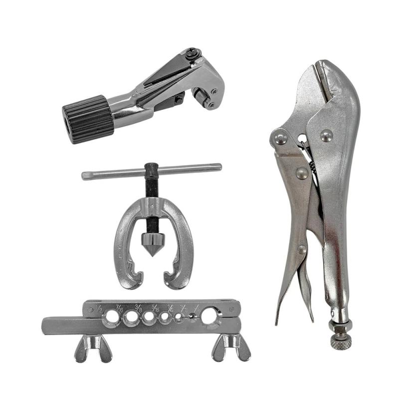 Kit Herramientas Refrigeracion Completo Manifold Mochila