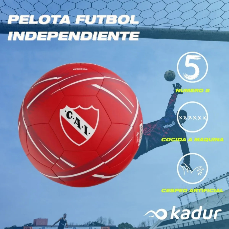 PELOTA DE FÚTBOL INDEPENDIENTE N° 5