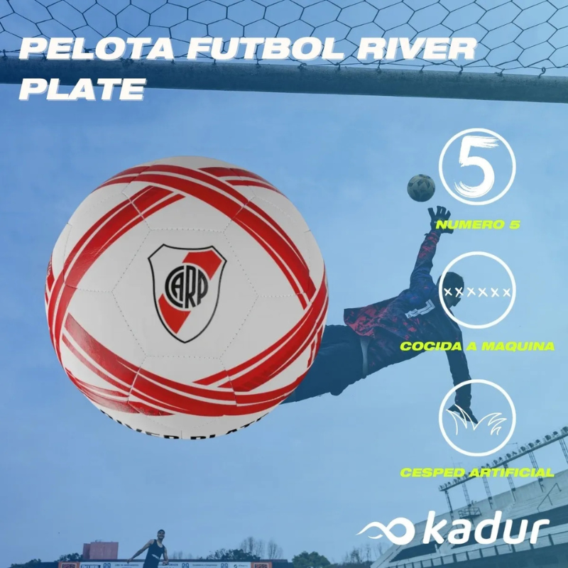 PELOTA DE FÚTBOL RIVER PLATE N° 5
