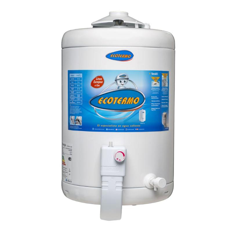 Termotanque A Gas Natural Ecotermo Le 51L Conexión Inferior