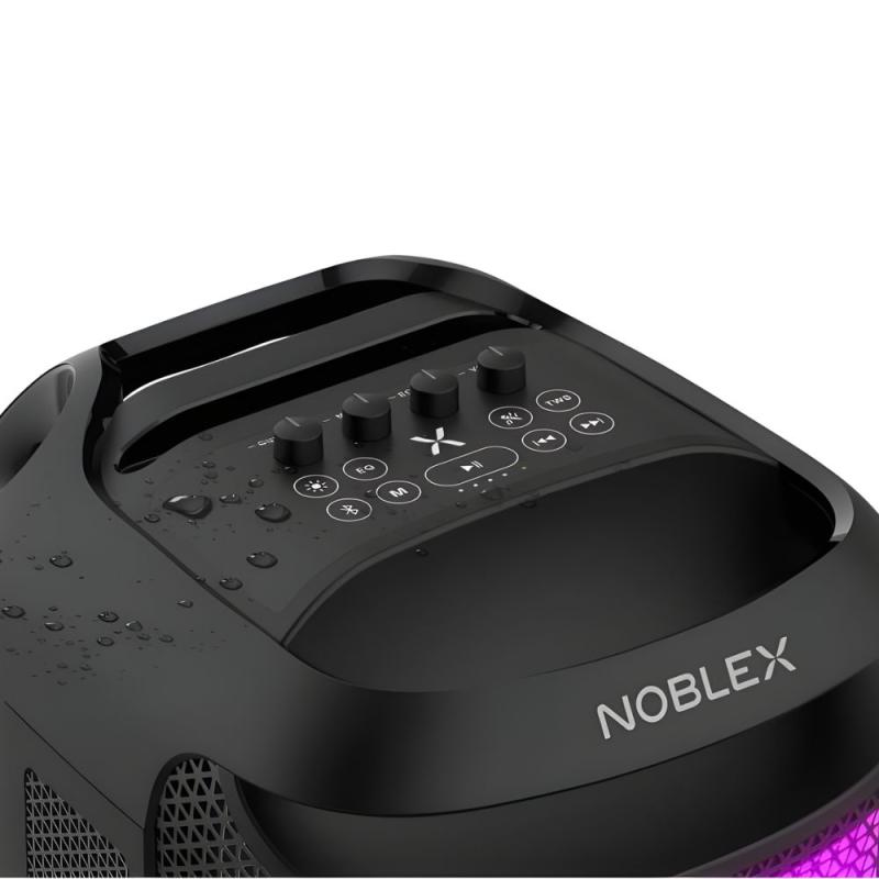 Parlante Torre De Sonido Noblex MNX1600 5200W Bluetooth Negro