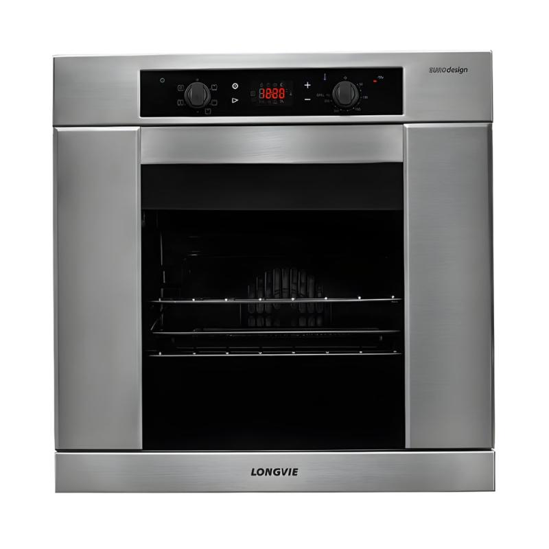 Horno Eléctrico De Empotrar Longvie He6900x 56l Tangencial Acero Inoxidable