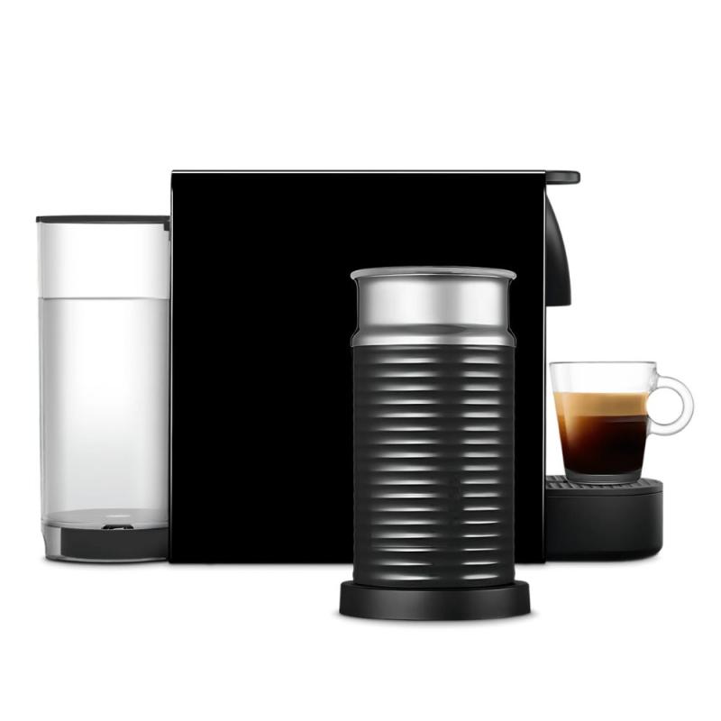 Cafetera Nespresso Essenza Mini A3kc30 + Aeroccino Negro