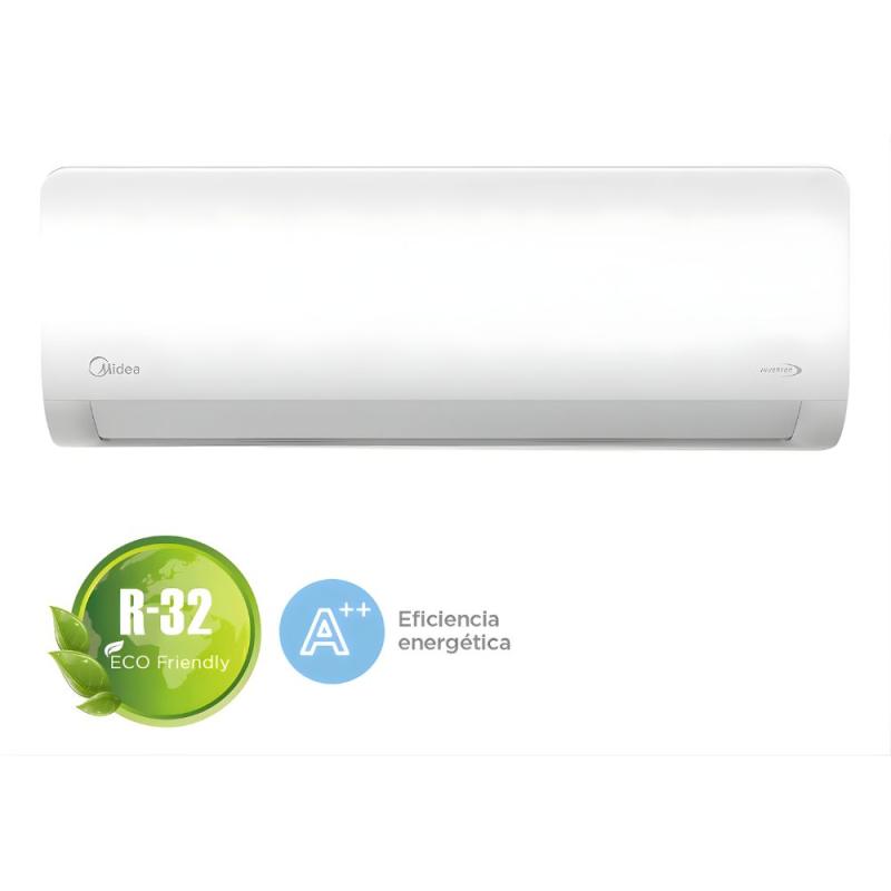 Aire Acondicionado Inverter Midea Msnic-12h-kn81f 3096fg Blanco