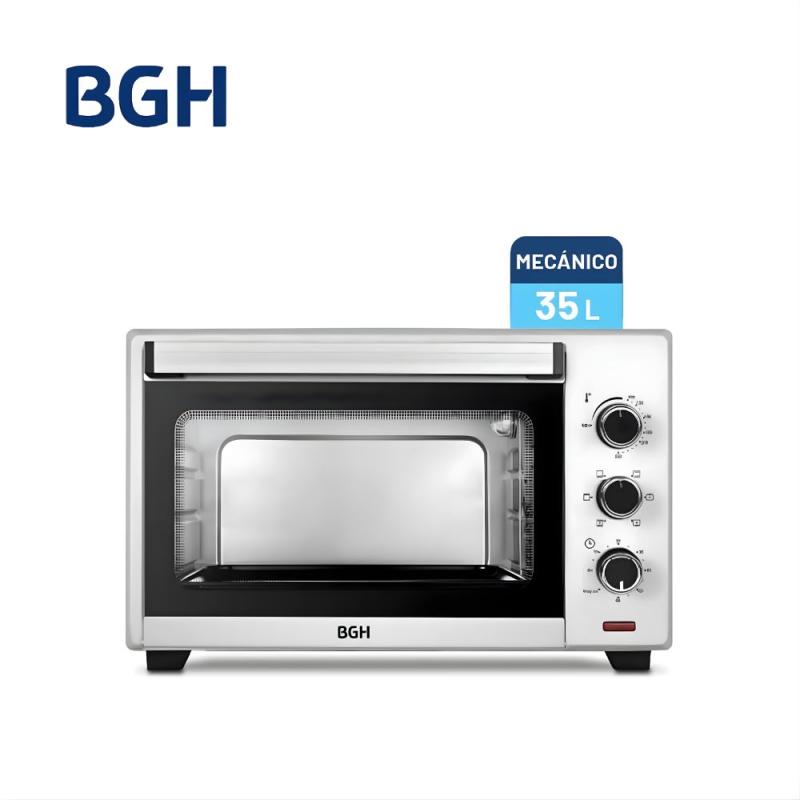 Horno Eléctrico BGH BHE35S22 35L 1600W Grill Convección Silver