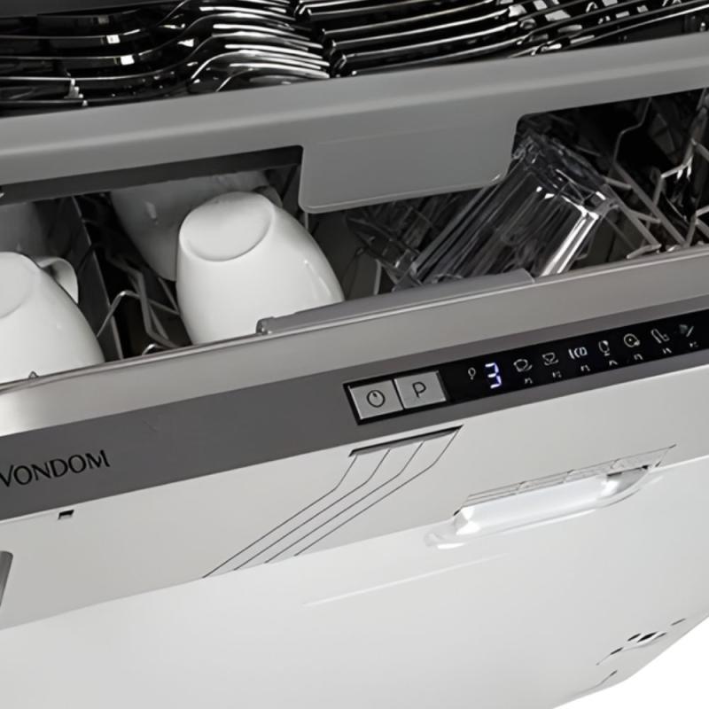 Lavavajillas Panelable Vondom LVJ14P 14 Cubiertos Gris