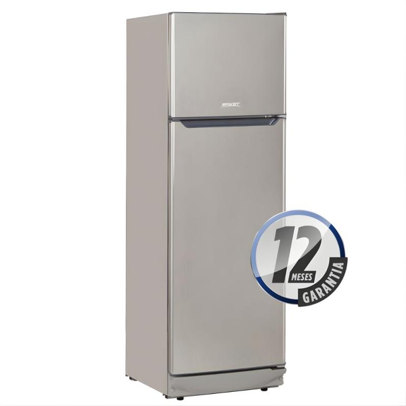 Heladera Cíclica Con Freezer Briket BK2F 1420 290L Plata