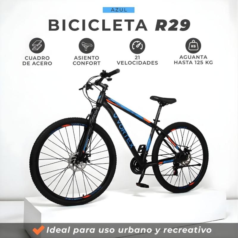 Bicicleta De Montaña Vortex Slash X R29 Freno Disco Shimano
