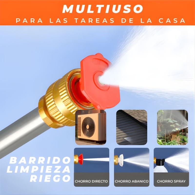 Hidrolavadora Eléctrica Portátil Mti Alta Presión Negro