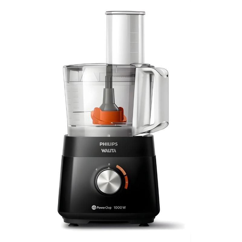 Procesadora Philips Hr7304/90 7 Funciones 1.5l 1000w 2 Vel. Negro