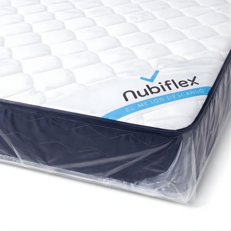 Colchón 1 Plaza Y Media Nubiflex Essence 100x190x24 Espuma Alta Densidad Blanco