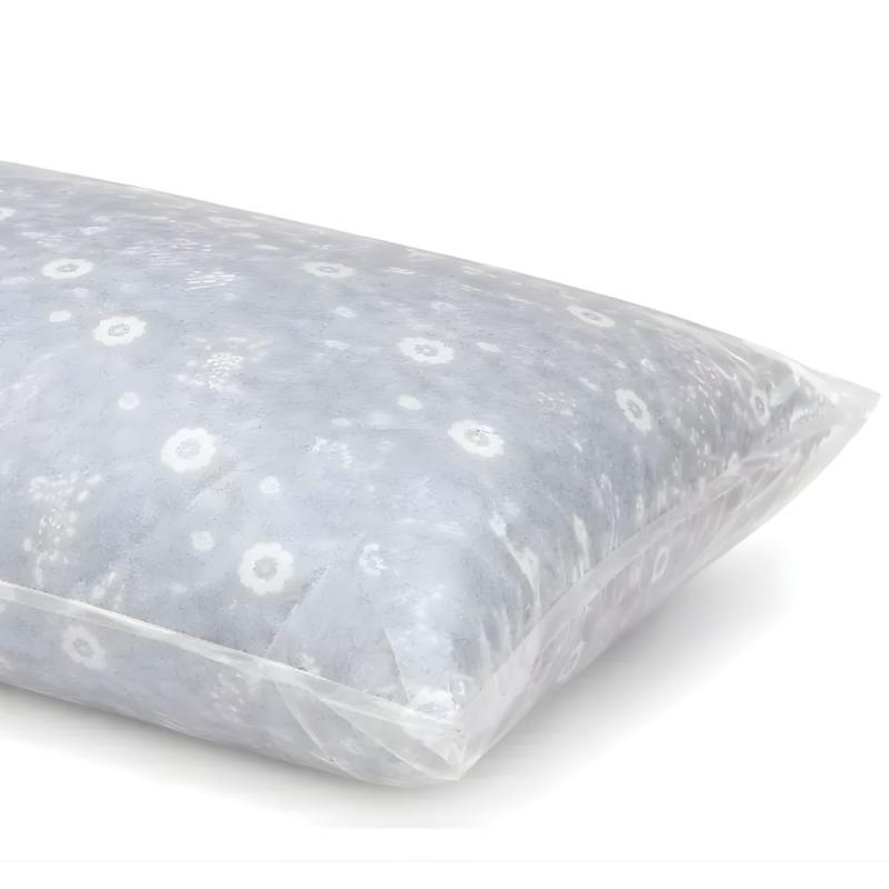 Almohada Copos Nubiflex 40 X 80 Copos De Espuma Gris