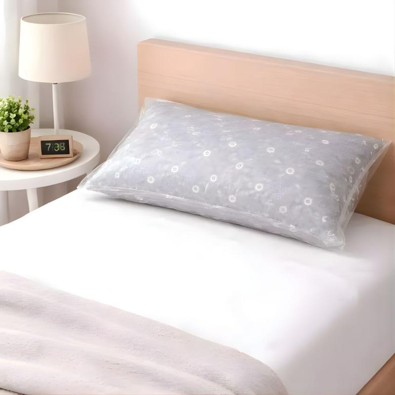 Almohada Copos Nubiflex 40 X 80 Copos De Espuma Gris