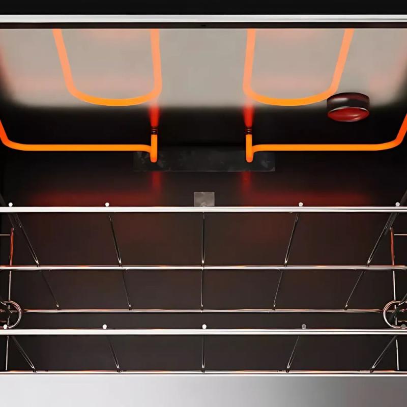 Horno Empotrable A Gas Morelli Cristal 600 70L