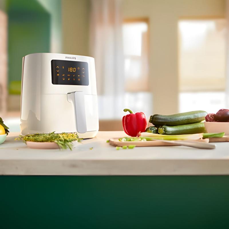 Freidora De Aire Philips Hd9252 Airfryer Digital 1400w 4.1l Blanco