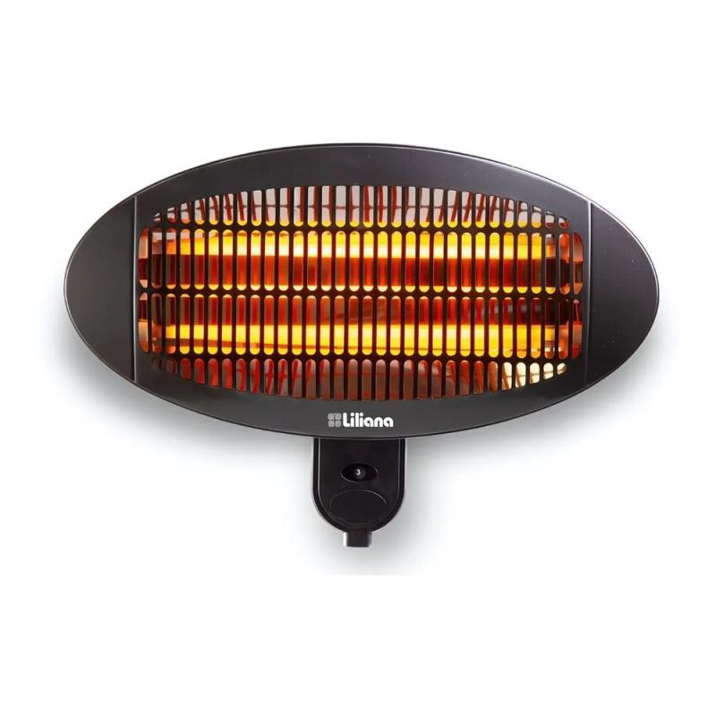 Calefactor Infrarrojo De Pared Liliana CIPAR2000 Cuarzo