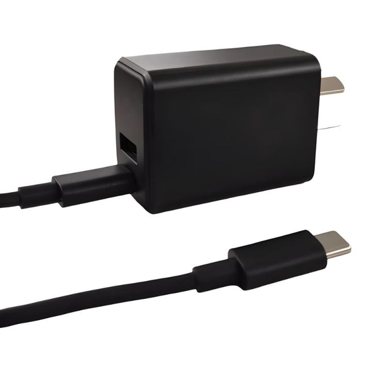 Cargador Rápido Usb A+c Merryking 20w Max Negro