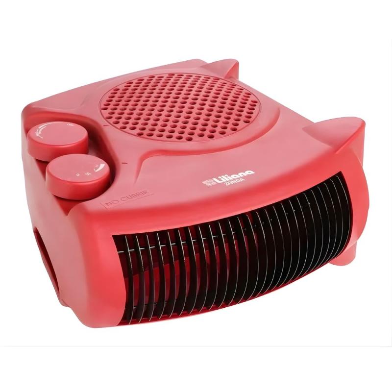 Caloventor Eléctrico Liliana Zonda Cfh500 2000w Rojo