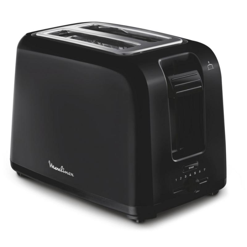 Tostadora Moulinex Vita LTA1858 Negra 720W 2 Ranuras Anchas