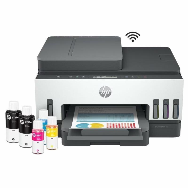 Impresora Multifuncional A Color HP Smart Tank 750 WiFi