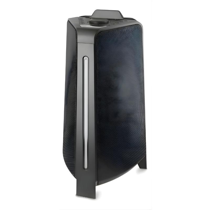 Torre De Sonido Noblex MNT2X 4200W Luces Led Bluetooth Negro