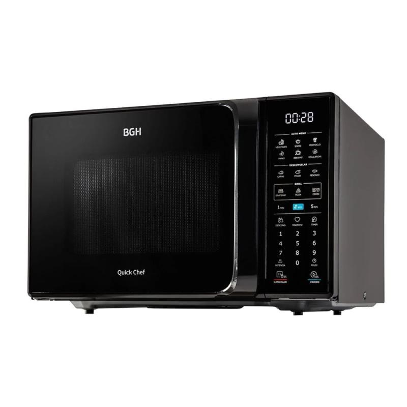 Microondas Bifunción Digital BGH B228DN20 28L Grill 900W