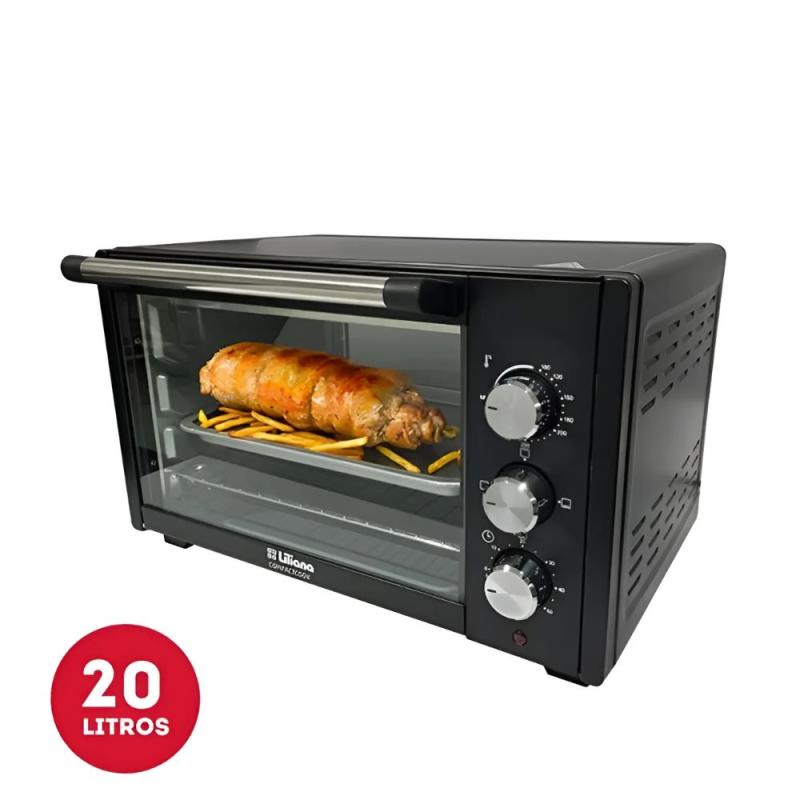Horno Eléctrico Liliana Compactcook AO200 1400W 20L