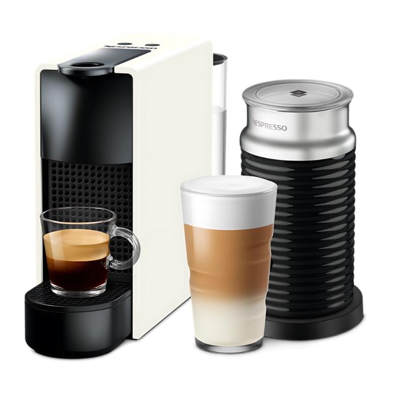 Cafetera Nespresso Essenza Mini A3kc30 + Aeroccino Blanco